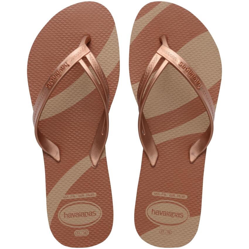 Havaianas Elegance Print Pembe Kadın Terlik - 4