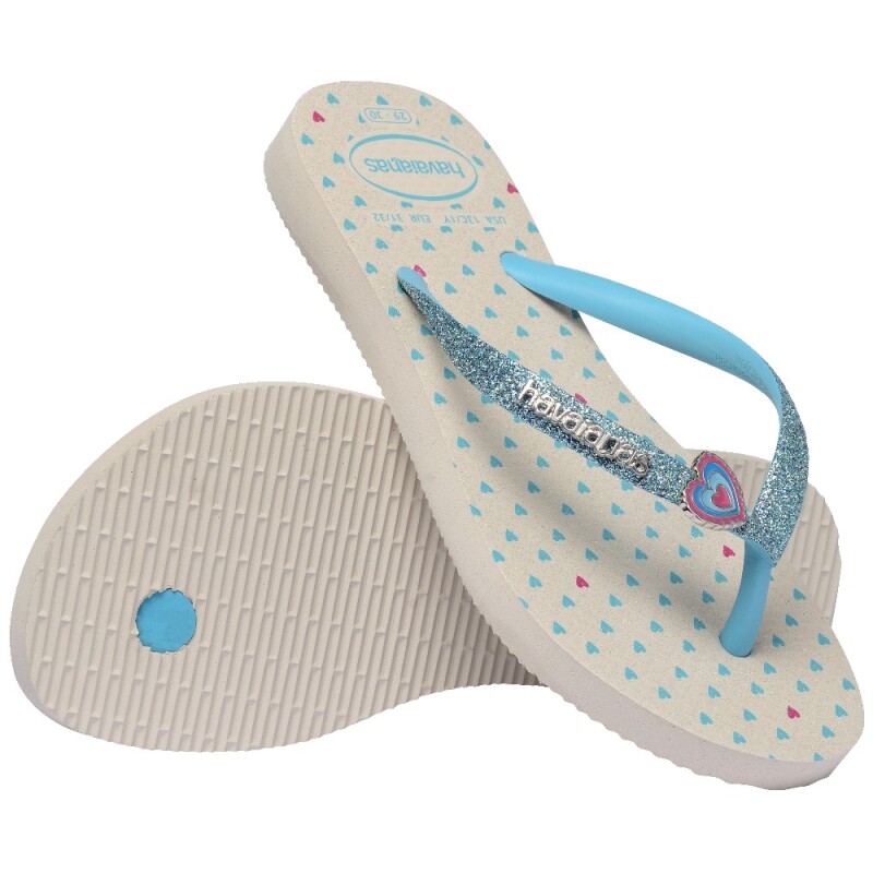 Havaianas Kids Slim Glitter II Bej Çocuk Terlik - 5