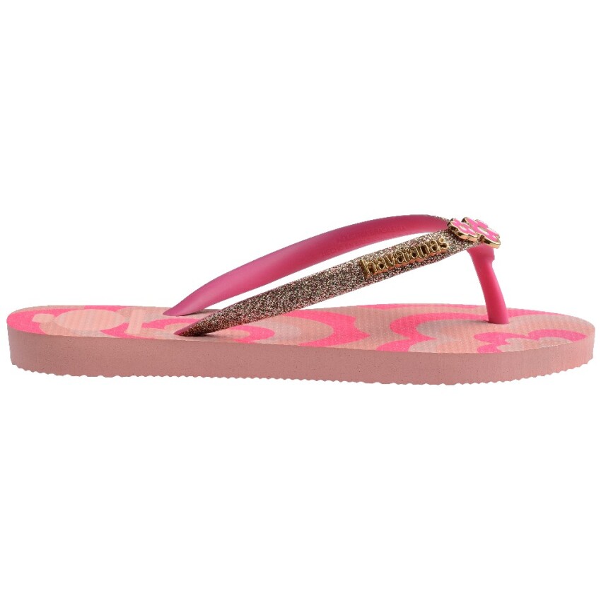 Havaianas Kids Slim Glitter II Pembe Çocuk Terlik - 1