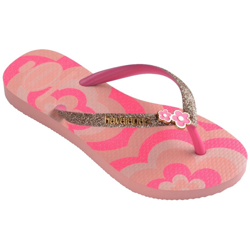 Havaianas Kids Slim Glitter II Pembe Çocuk Terlik - 2