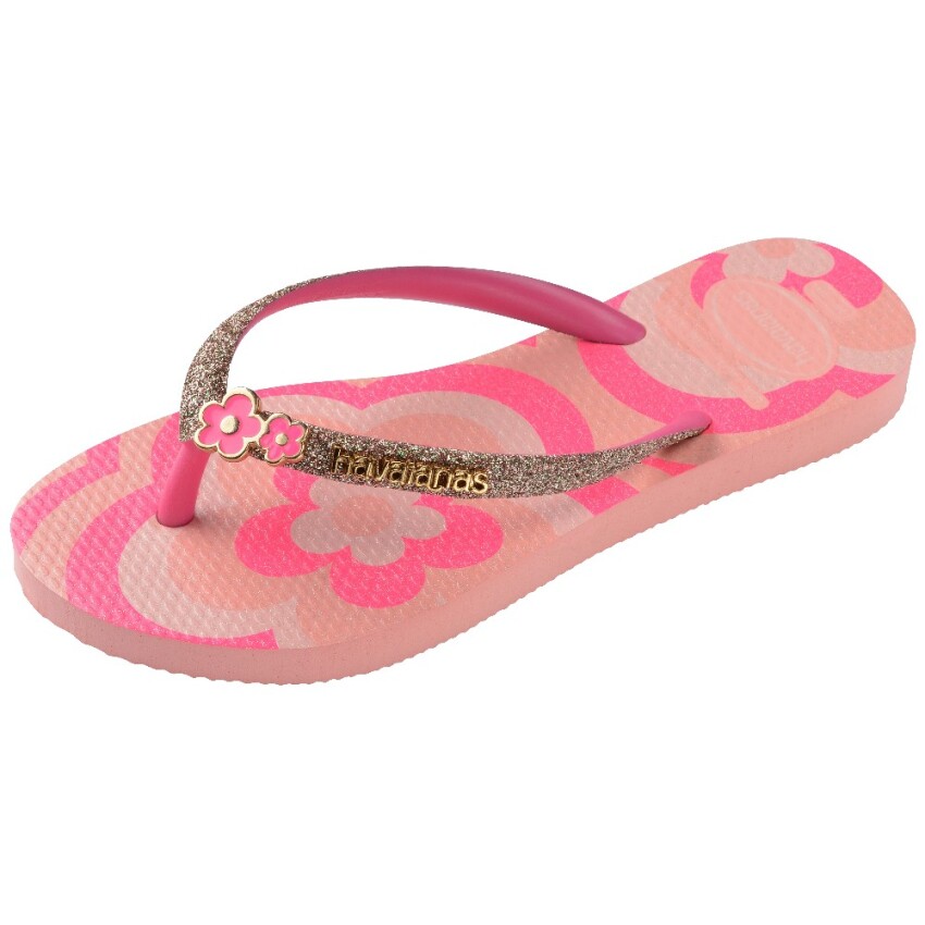 Havaianas Kids Slim Glitter II Pembe Çocuk Terlik - 3