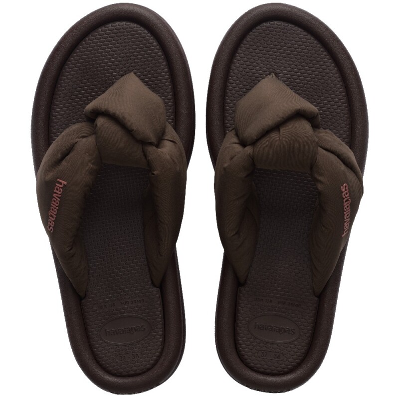 Havaianas Over Puffed Up Kahverengi Kadın Terlik - 4