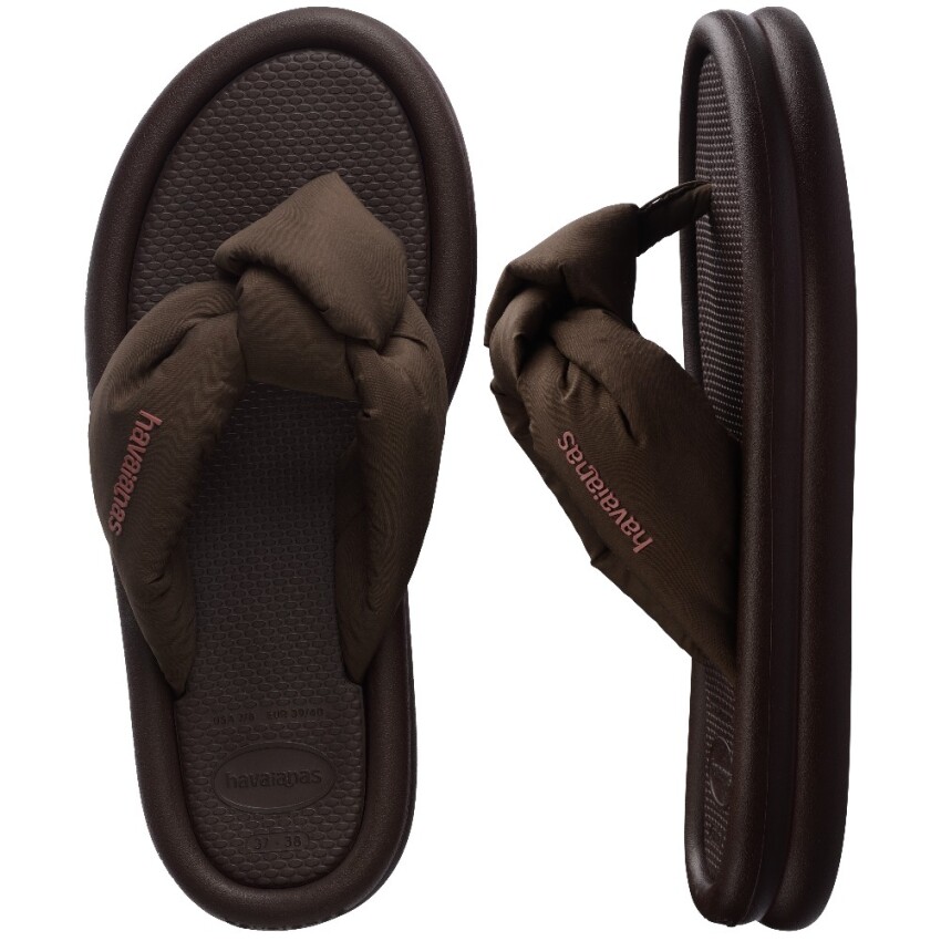 Havaianas Over Puffed Up Kahverengi Kadın Terlik - 5