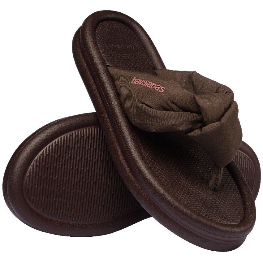 Havaianas Over Puffed Up Kahverengi Kadın Terlik - 6