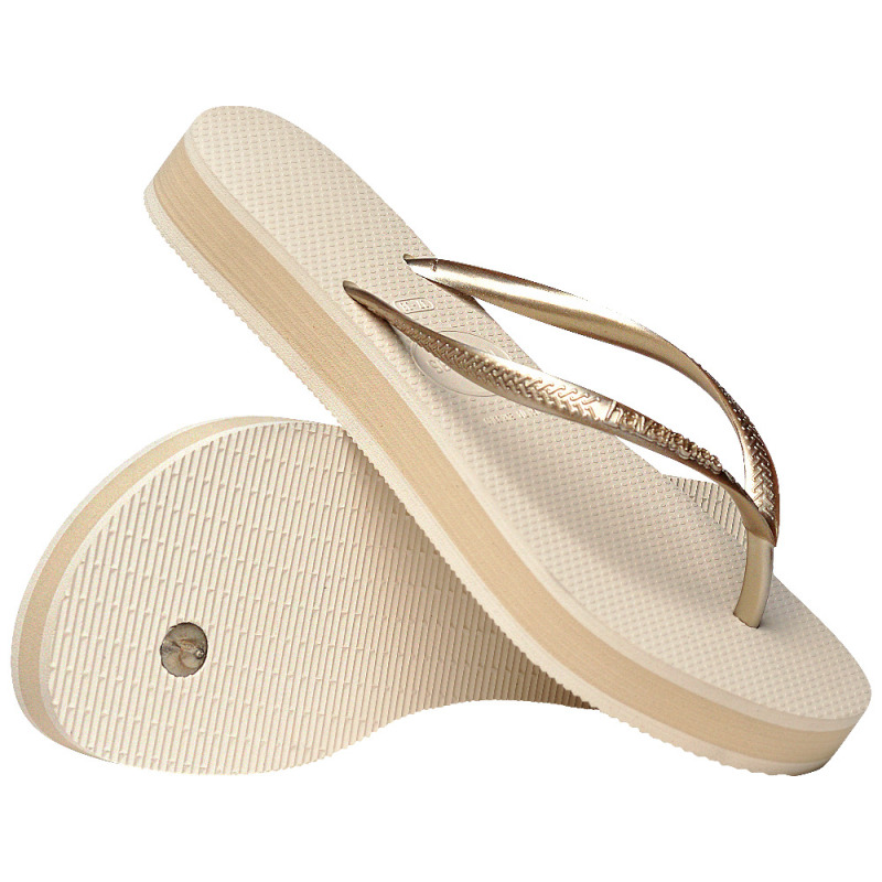 Havaianas Slim Flatform Sarı Kadın Terlik - 6