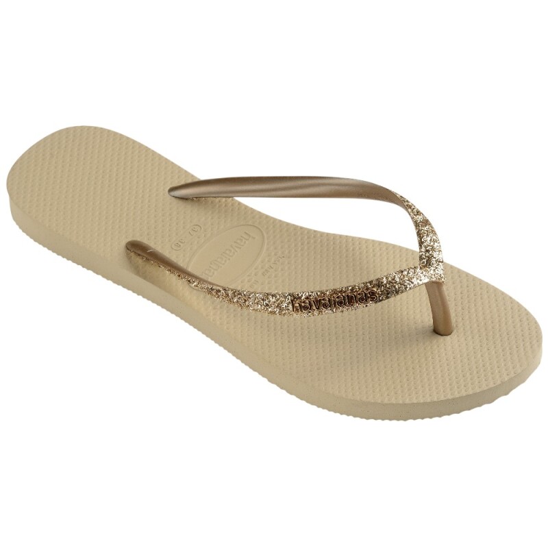 Havaianas Slim Glitter II Bej Kadın Terlik - Havaianas (1)