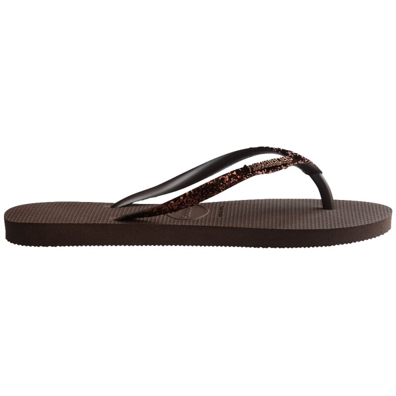 Havaianas Slim Glitter II Kahverengi Kadın Terlik - Havaianas