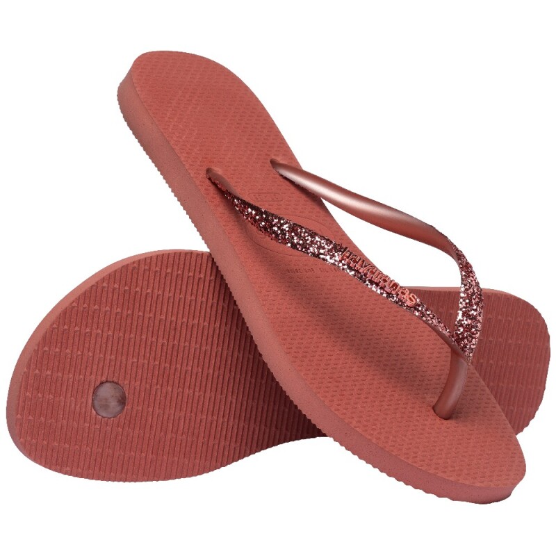 Havaianas Slim Glitter II Kırmızı Kadın Terlik - 6