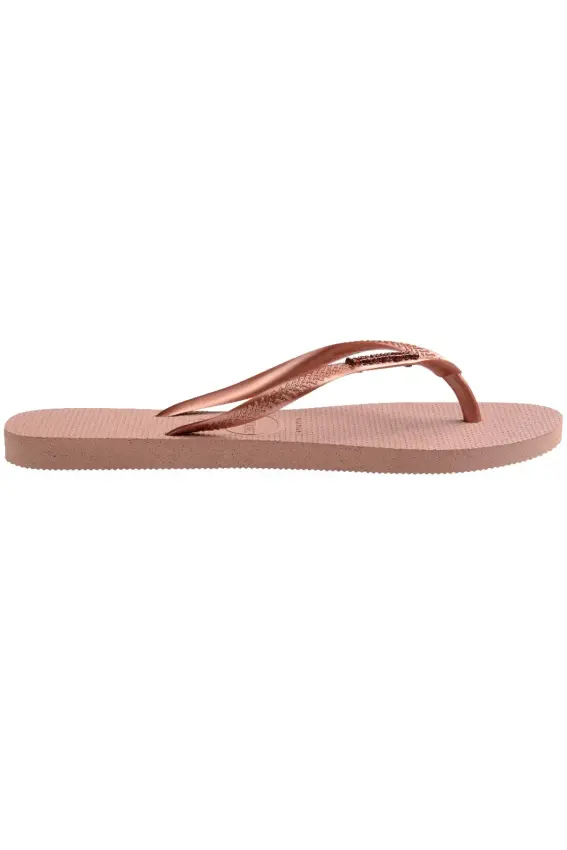 Havaianas Slim Logo Metallic Kadın Terlik - 1
