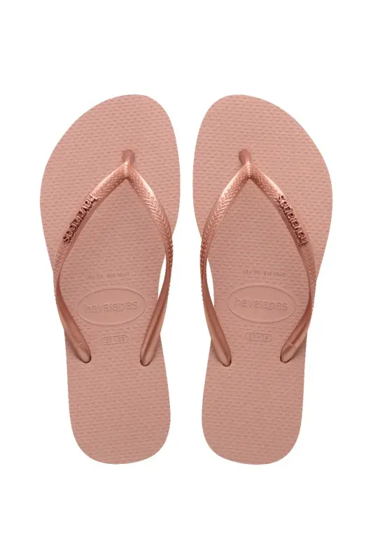 Havaianas Slim Logo Metallic Kadın Terlik - 4