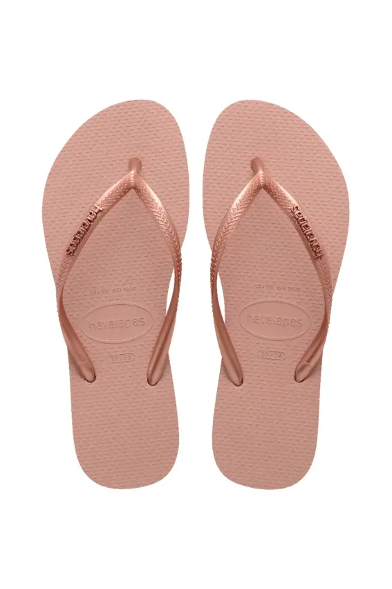 Havaianas Slim Logo Metallic Kadın Terlik - 4