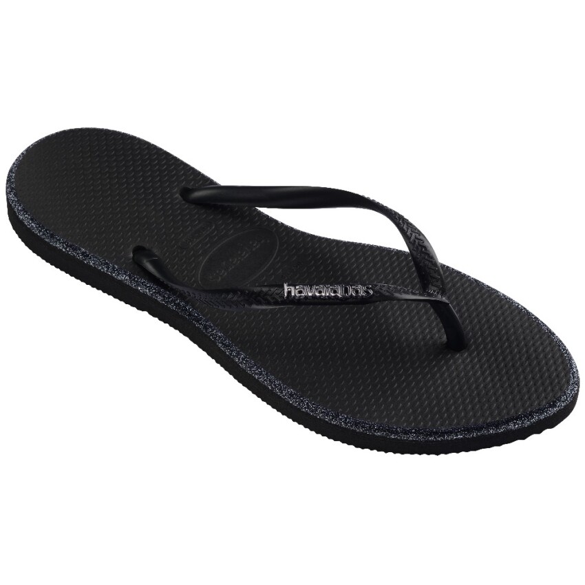 Havaianas Slim Point Glitter Siyah Kadın Terlik - 2