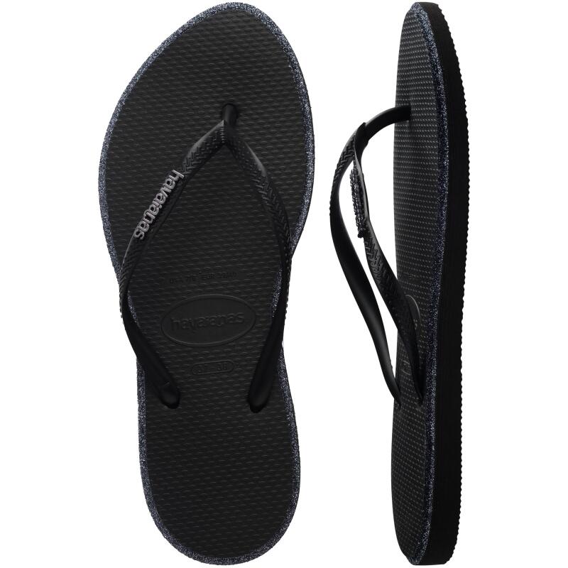 Havaianas Slim Point Glitter Siyah Kadın Terlik - 5