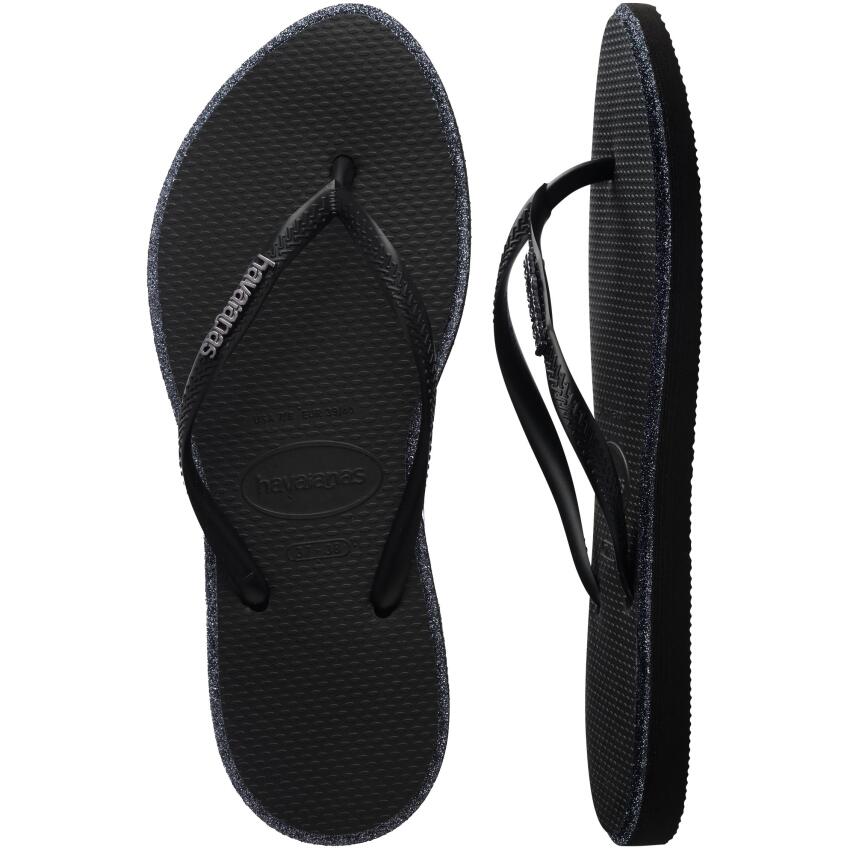 Havaianas Slim Point Glitter Siyah Kadın Terlik - 5