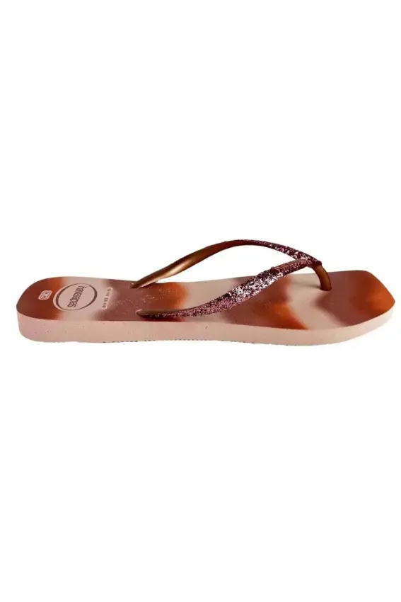Havaianas Style Slim Square Glitter Party Kadın Terlik - 1