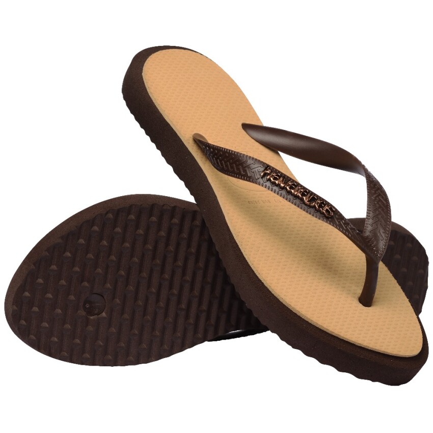 Havaianas Top Point Fusion Kahverengi Kadın Terlik - 6