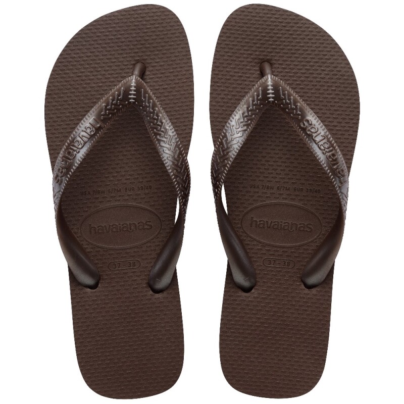 Havaianas Top Tiras Kahverengi Kadın Terlik - 4