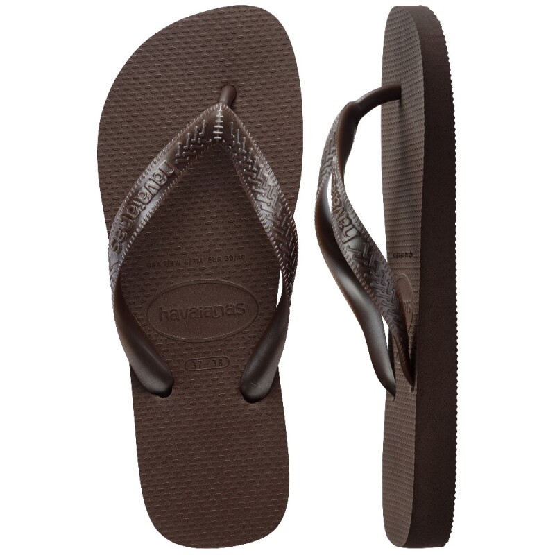 Havaianas Top Tiras Kahverengi Kadın Terlik - 5