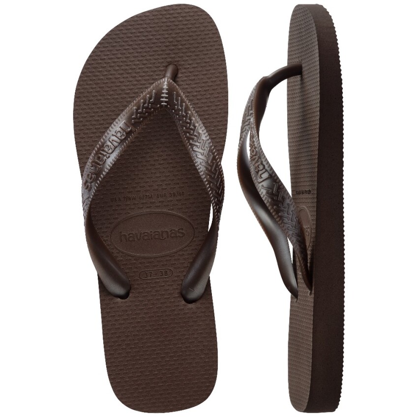 Havaianas Top Tiras Kahverengi Kadın Terlik - 5