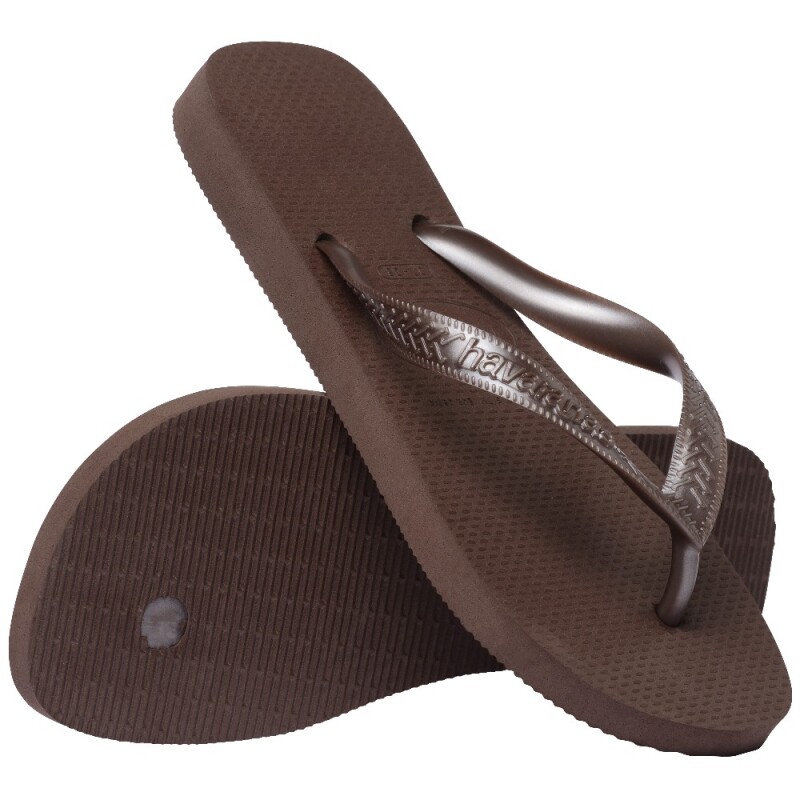 Havaianas Top Tiras Kahverengi Kadın Terlik - 6