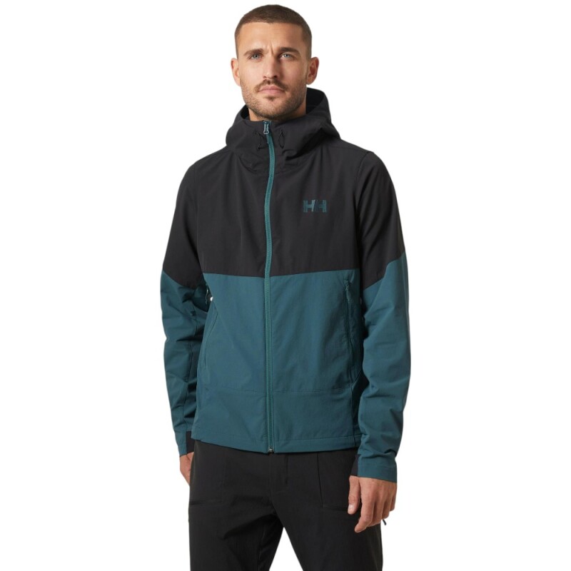 Helly Hansen Blaze Softshell Hood Mavi Erkek Polar - Helly Hansen