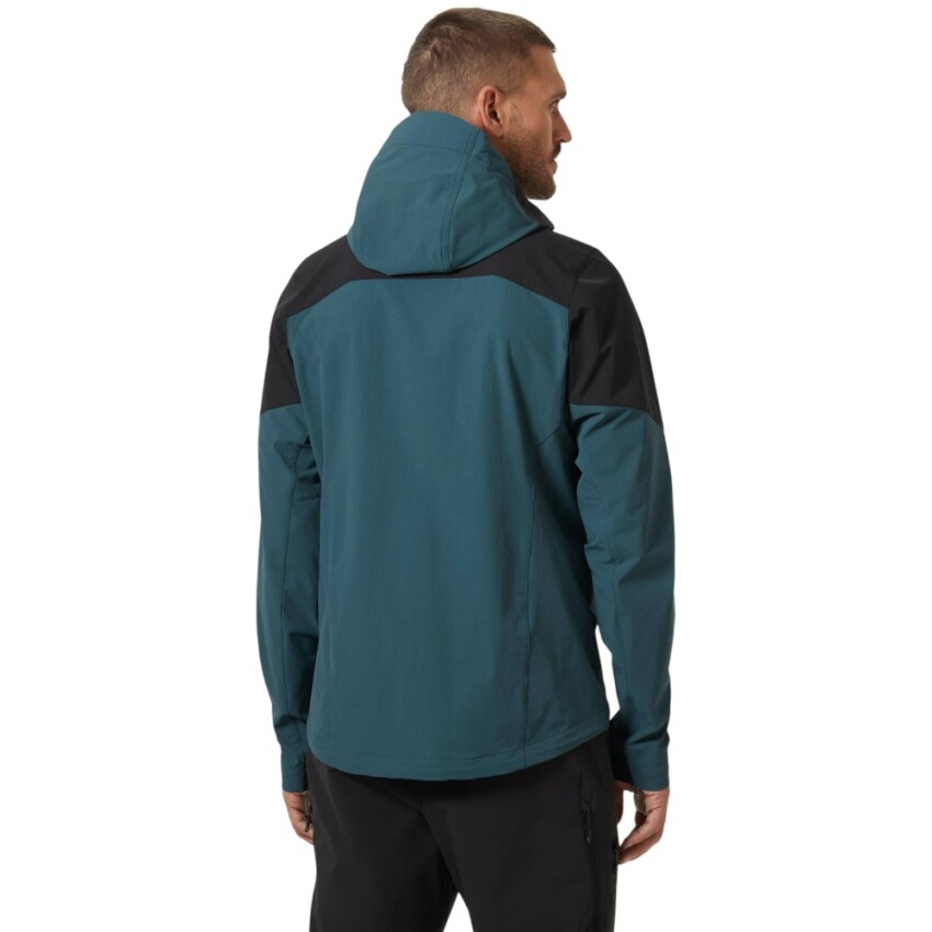 Helly Hansen Blaze Softshell Hood Mavi Erkek Polar - 2