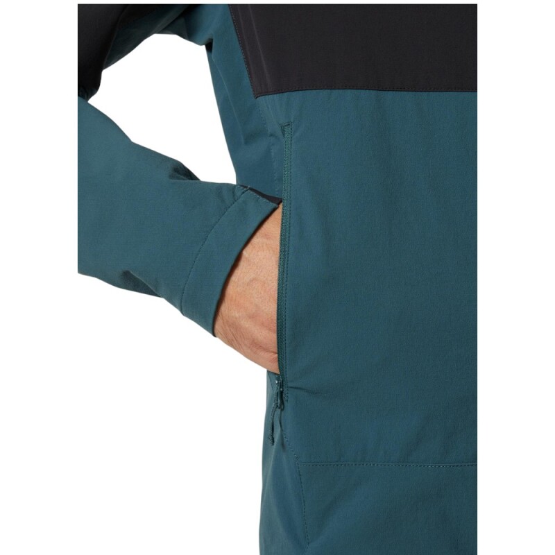 Helly Hansen Blaze Softshell Hood Mavi Erkek Polar - 4