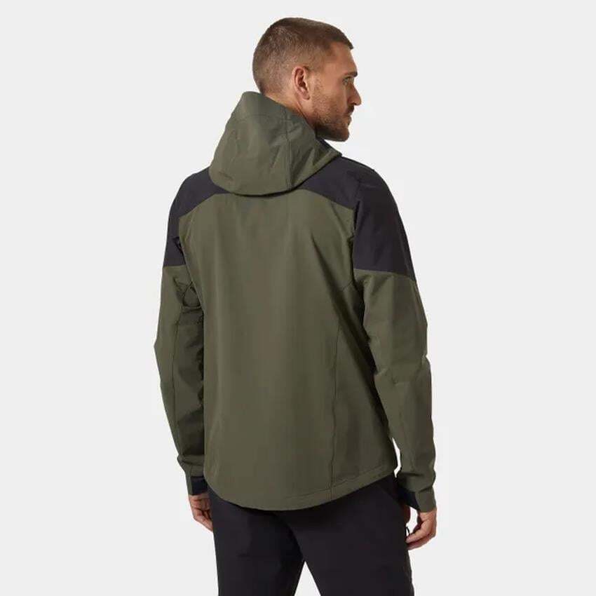 Helly Hansen BLAZE SOFTSHELL KAPİŞONLU MONT Haki Erkek Mont - 2