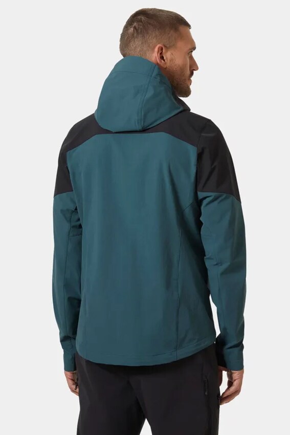 Helly Hansen BLAZE SOFTSHELL KAPİŞONLU MONT Yeşil Erkek Mont - 2