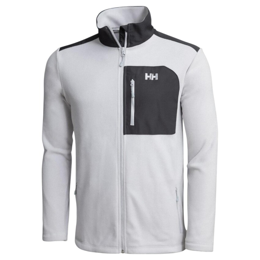 Helly Hansen Block Fullzip Gri Erkek Polar - 1