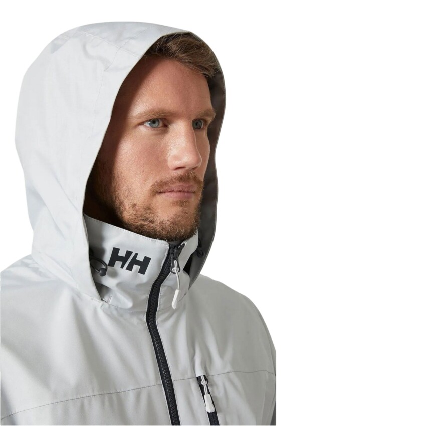 Helly Hansen Crew Hooded 2.0 Gri Erkek Mont - 3