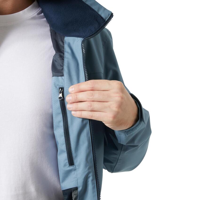 Helly Hansen Crew Hooded 2.0 Mavi Erkek Mont - 6