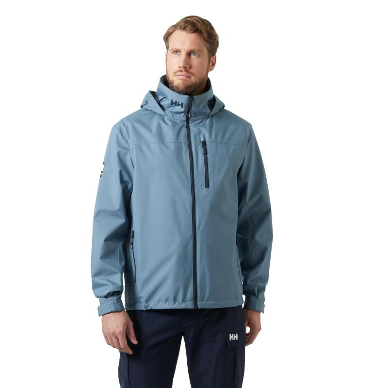 Helly Hansen Crew Hooded 2.0 Mavi Erkek Mont - Helly Hansen
