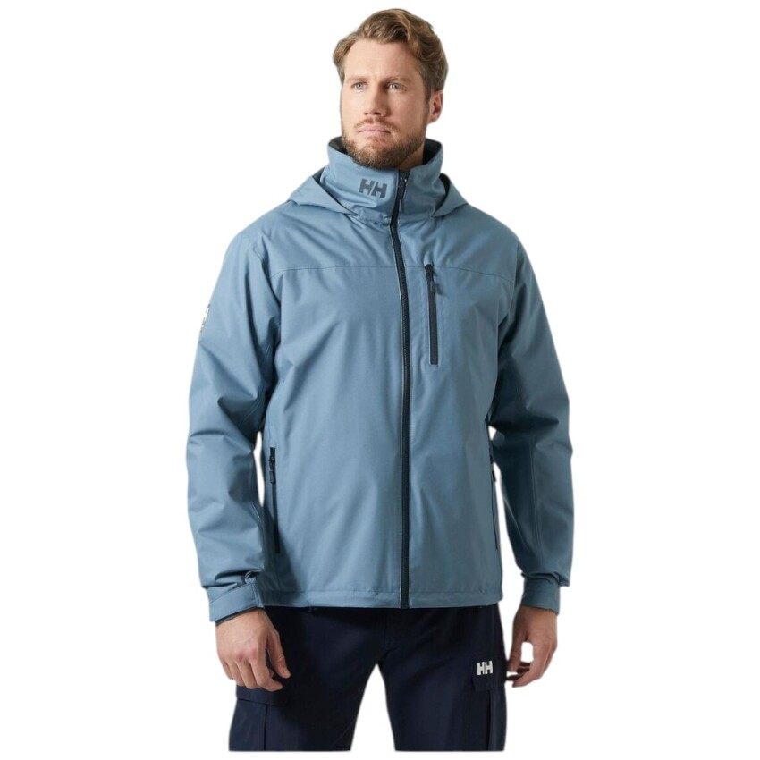 Helly Hansen Crew Hooded Midlayer Mont 4 Mavi Erkek Mont - 1