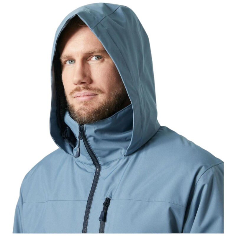 Helly Hansen Crew Hooded Midlayer Mont 4 Mavi Erkek Mont - 3