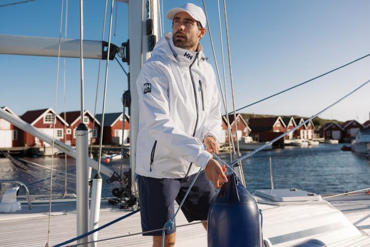 Helly Hansen Crew Hooded 2.0 Beyaz Erkek Mont - 13