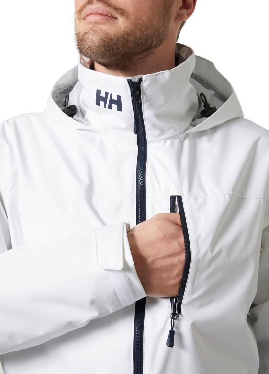 Helly Hansen Crew Hooded 2.0 Beyaz Erkek Mont - 5