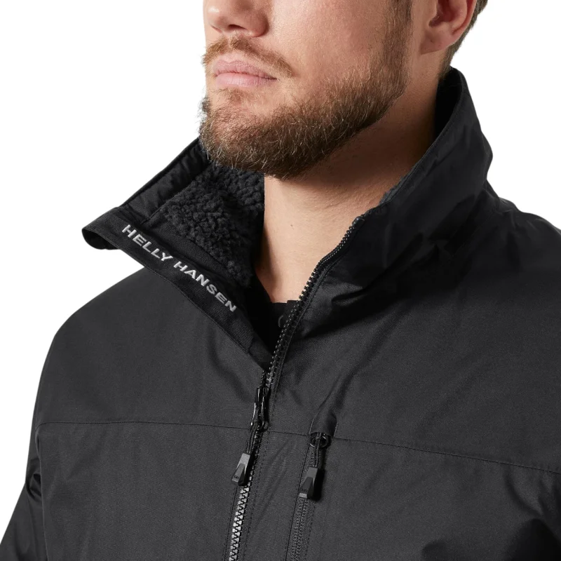 Helly Hansen Crew Hooded Pile Lacivert Erkek Mont - 7