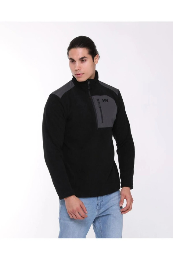 Helly Hansen Helly Hansen Block Halfzip Polar SİYAH Erkek Polar - Helly Hansen