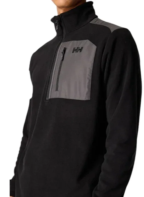 Helly Hansen Block Halfzip Siyah Erkek Polar - 4