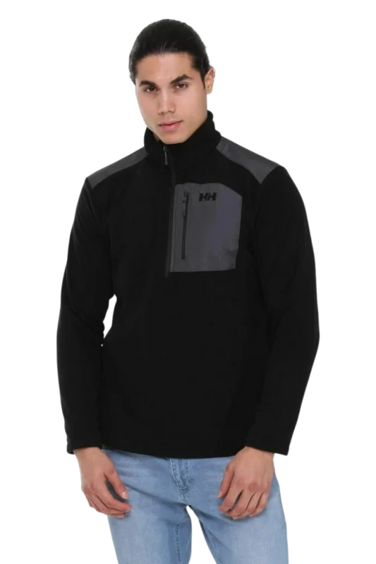 Helly Hansen Block Halfzip Siyah Erkek Polar 