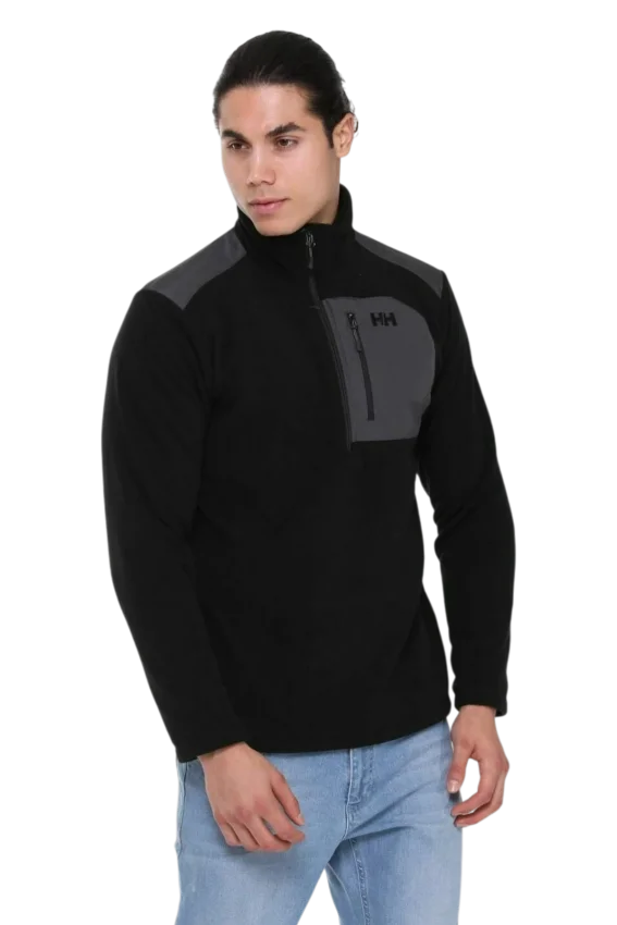 Helly Hansen Block Halfzip Siyah Erkek Polar - 2