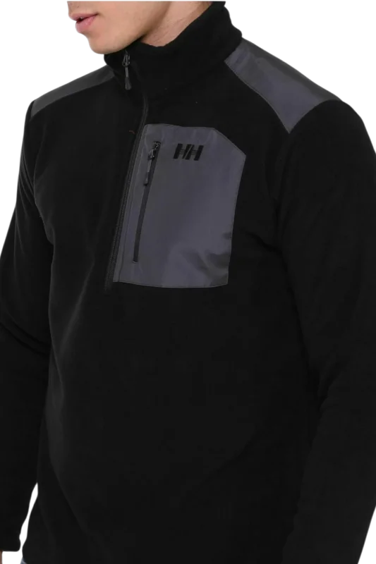 Helly Hansen Block Halfzip Siyah Erkek Polar - 4