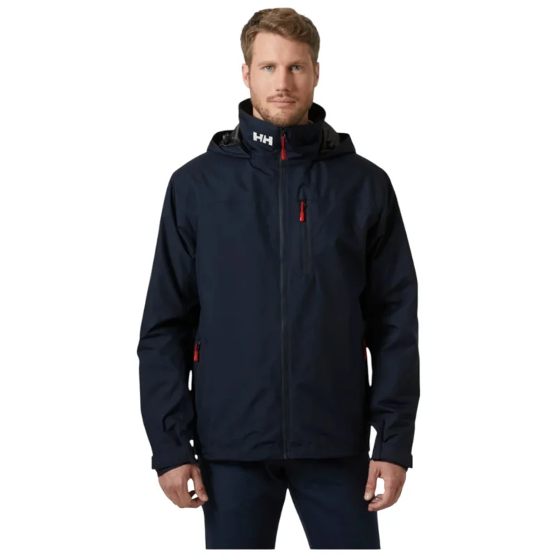 Helly Hansen Crew Hooded Midlayer 2 Lacivert Erkek Mont 