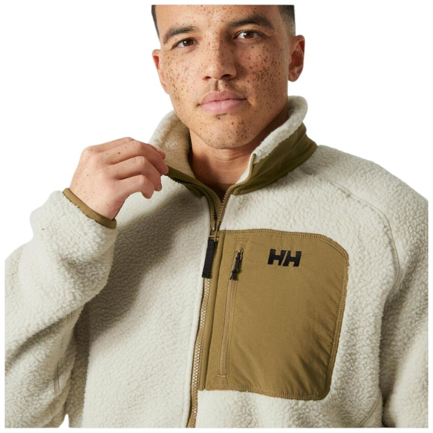 Helly Hansen Helly Hansen Panorama Pile Block Mont Gri Erkek Polar - 3