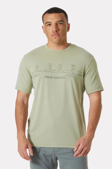 Helly Hansen Helly Hansen Skog Recycled Graphic T-Shirt Erkek Tshirt - 1