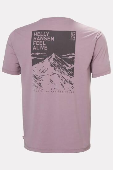 Helly Hansen Helly Hansen Skog Recycled Graphic T-Shirt Erkek Tshirt - 4