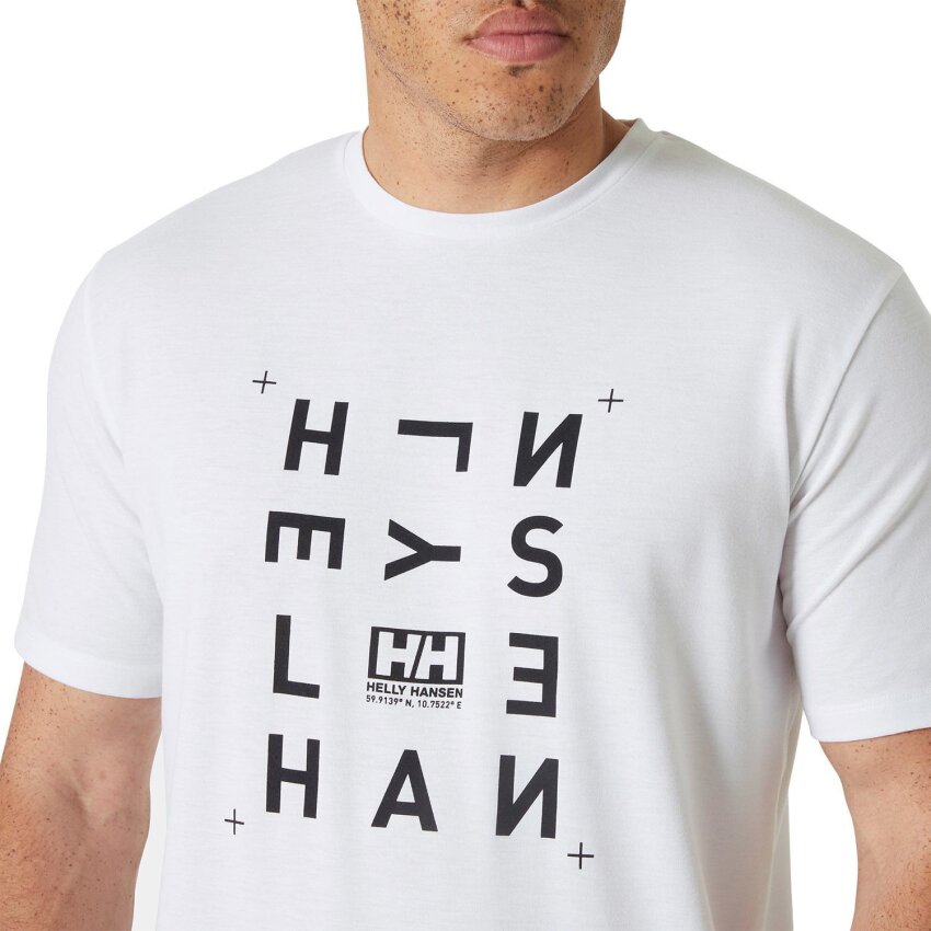 Helly Hansen Helly Hansen Skog Recycled Graphic T-Shirt Erkek Tshirt - 3