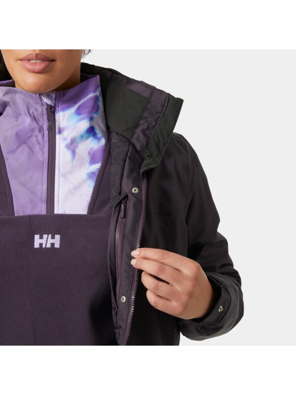 Helly Hansen Helly Hansen W Aden Insulated Kaban Siyah Kadın Mont - 7