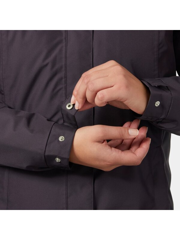 Helly Hansen Helly Hansen W Aden Insulated Kaban Siyah Kadın Mont - 8